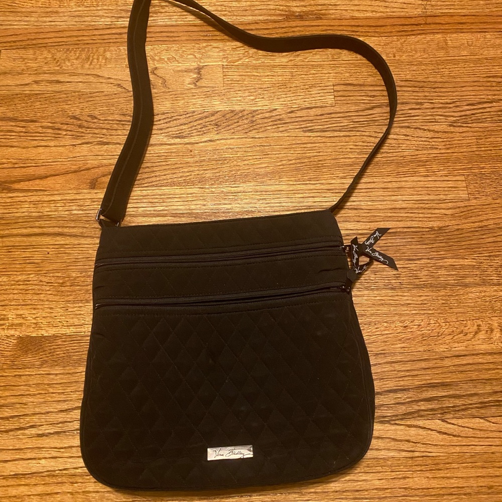 Like New Vera Bradley Twill Triple Zip Hipster.